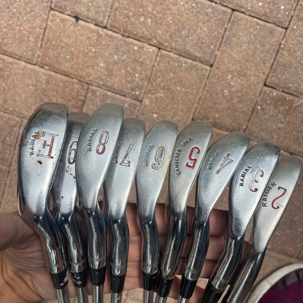 Golf Iron Set Hogan Radial 9 Pc In Right Handed
